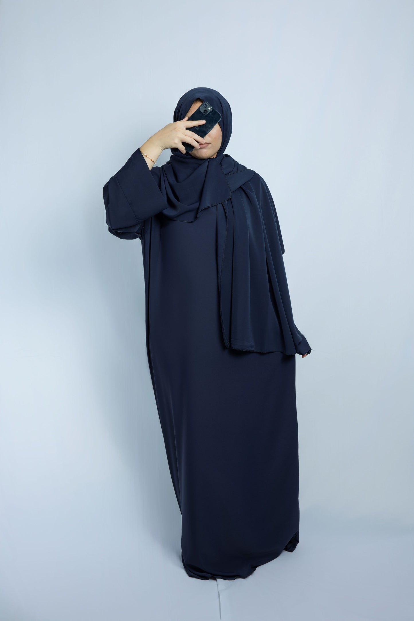 Khimar en soie de médine