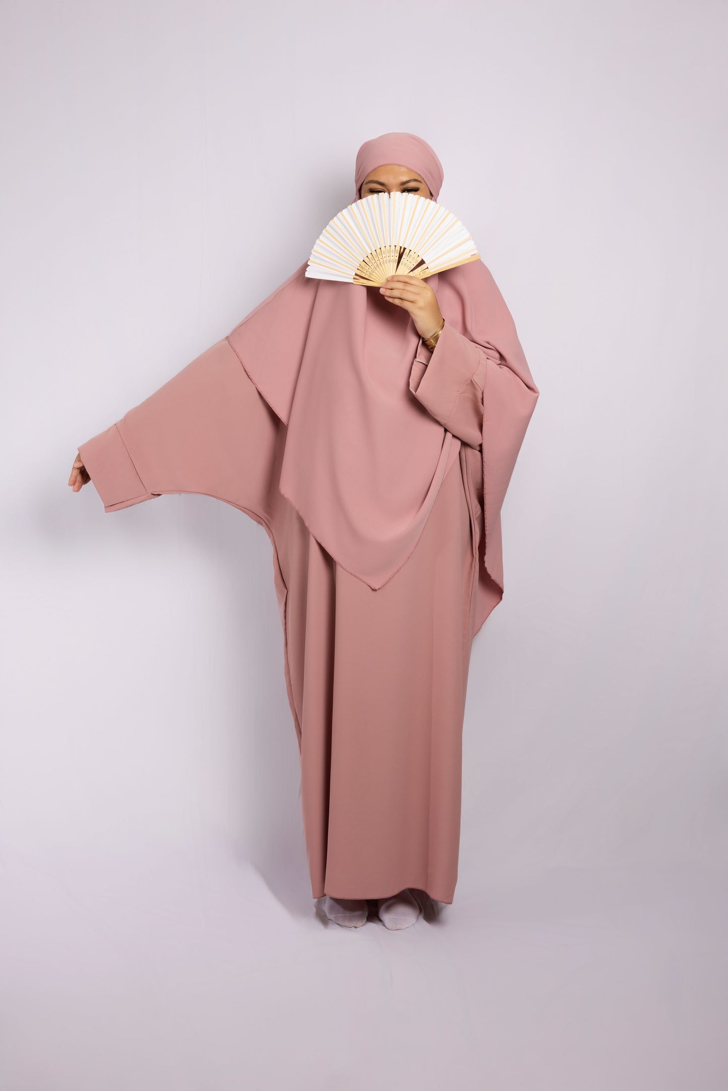 Khimar en soie de médine