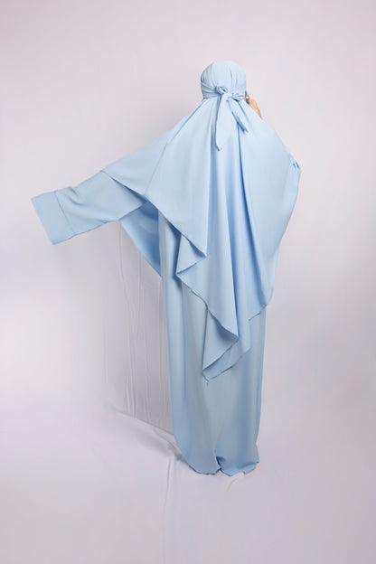 Khimar en soie de médine