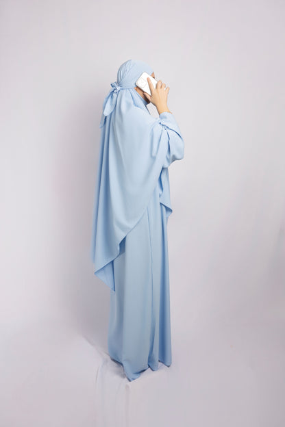 Khimar en soie de médine