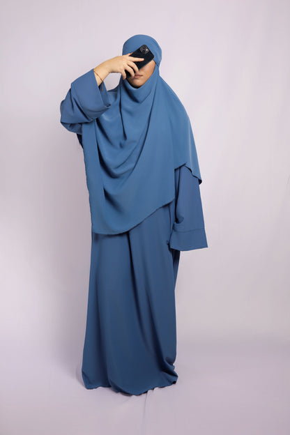 Khimar en soie de médine