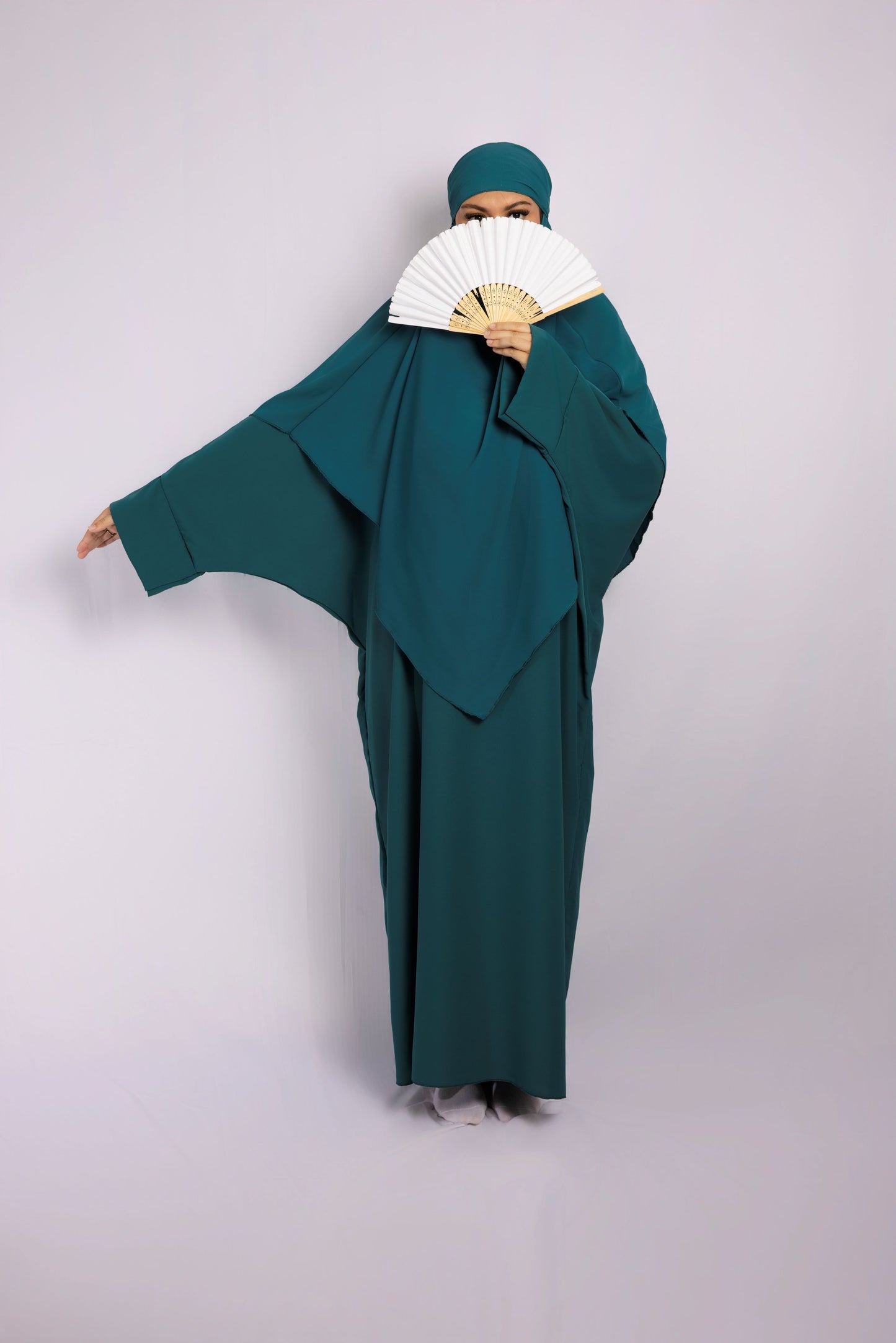 Khimar en soie de médine