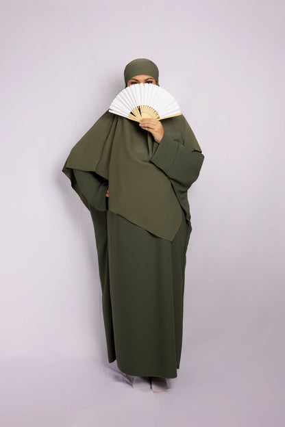 Khimar en soie de médine